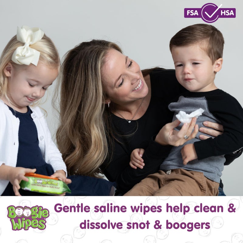 Boogie Wipes Wet Wipes for Baby and Kids, Chamomile and Vitamin E, White, Fresh Scent, 180 Count - Image 2